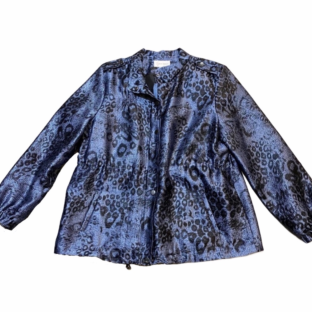 Erin London Zip and Snap Jacket